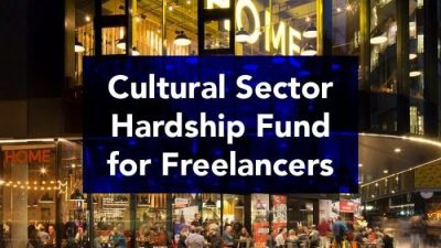 Cultural Hardship fund for freelancers